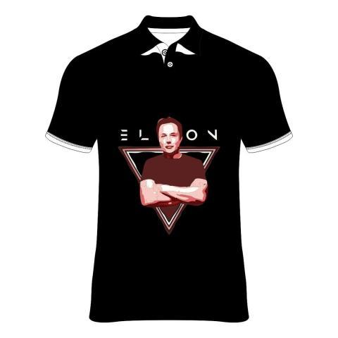Elon Mush Printed Tshirt