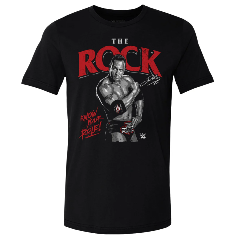 The Rock Know Your Role Men's Cotton T-Shirt